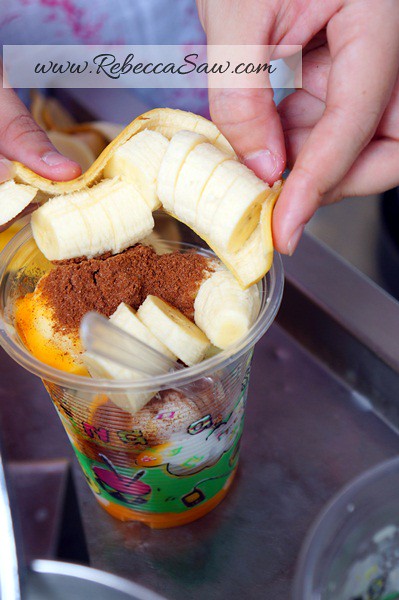 banana coconut ice cream - Songkhla Old Town