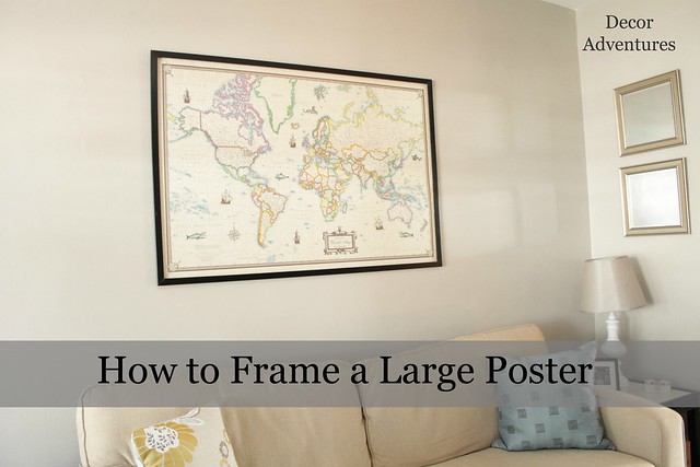 How to Frame a Poster