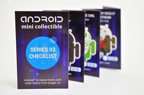 Android MIni Collectible Seriess 03 Checklist