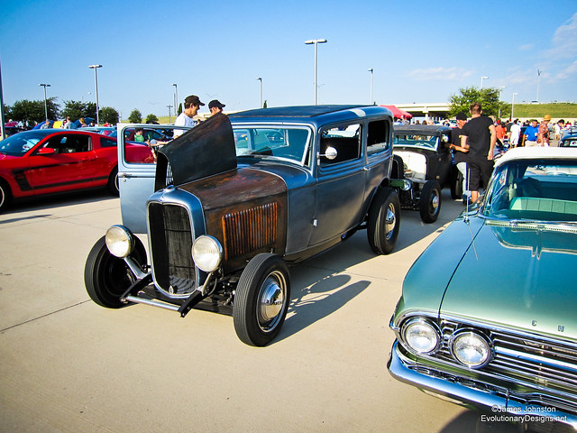 Model A Rat Rod - Cars and Coffe Dallas Texas