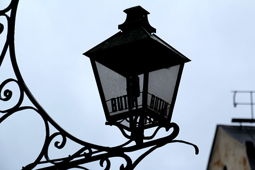 Butikslampa at Storkyrkobrinken 1