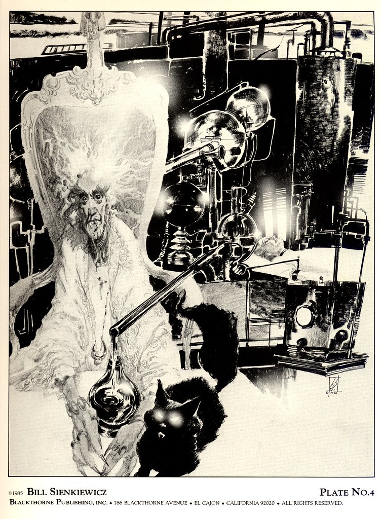 Bill Sienkiewicz - Vampyres 2 (Blackthorne Publishing, Inc 1985) Plate 4