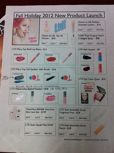 Mary Kay 2012 Fall & Holiday new products by crochet_chick