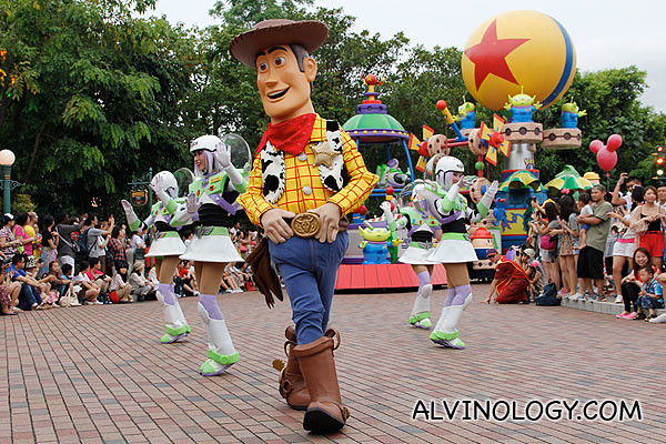 Cowboy Woody, another crowd favourite