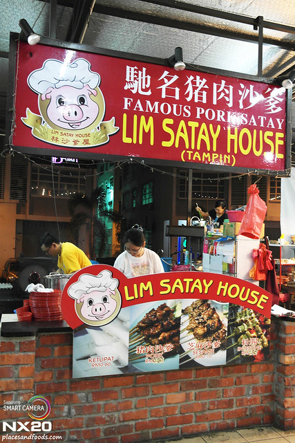 pork satay stall