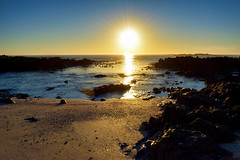 Watching the sun go down at Bloubergstrand, Western Cape