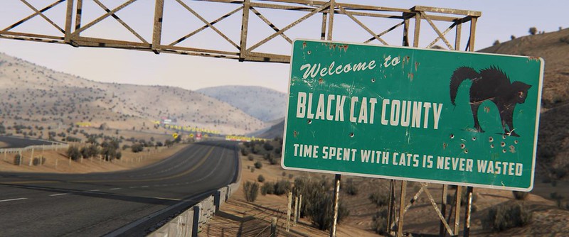 Assetto Corsa Black Cat Country track 