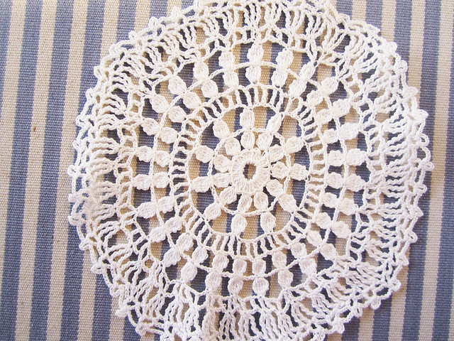 Thrifted doily 2