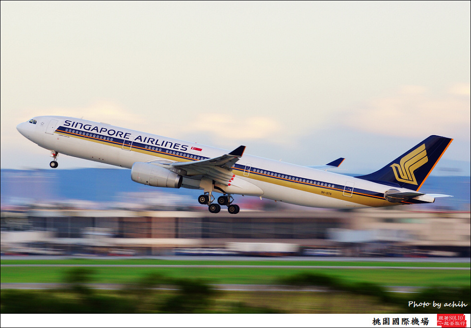 Singapore Airlines / 9V-STS / Taiwan Taoyuan International Airport