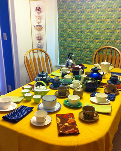 Mad Tea Party set-up