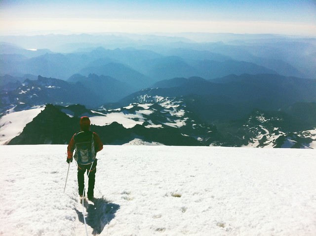 Mt Rainier summit climb