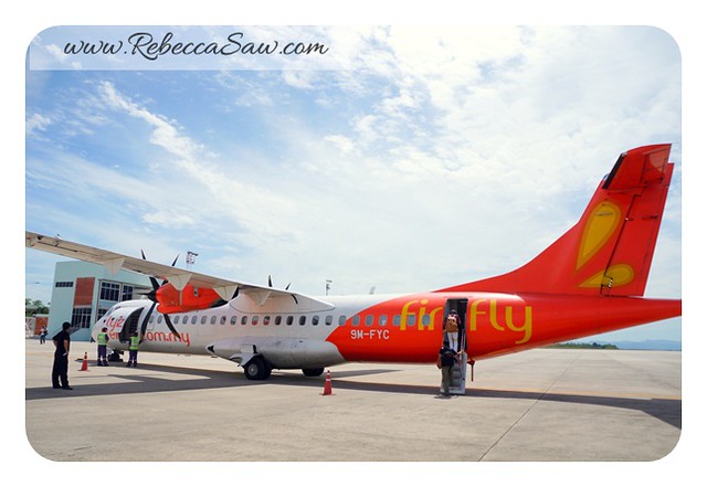 firefly airline - inaugural flight to Hat Yai from subang