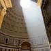 The Pantheon and the ray of divine light