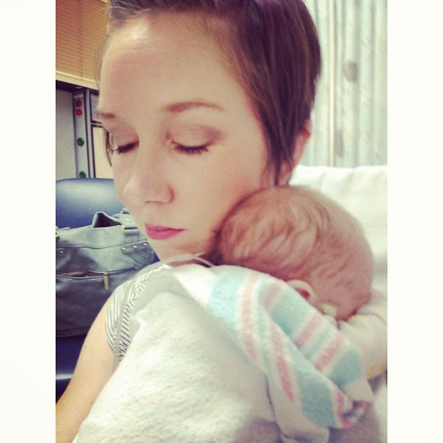 Avery snuggles. Day 63. #nicu #preemie #twins #babysnuggles