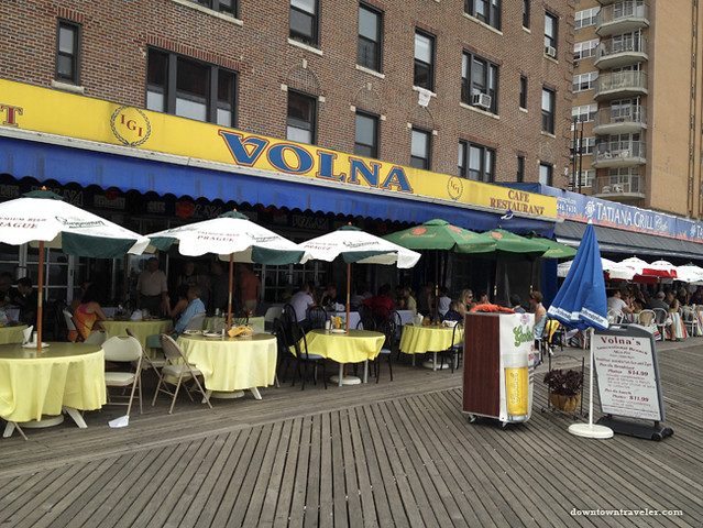 Brighton Beach_Volna restaurant on boardwalk