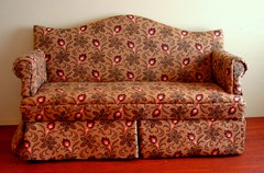 Brown Sofa with New Skirt Design