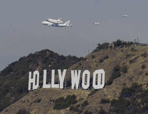 Shuttle Over Hollywood