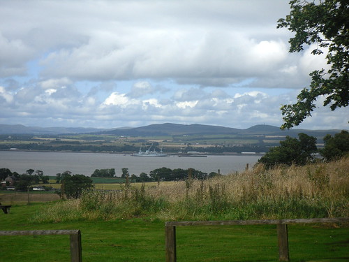 a view from hill near the House of the Binns