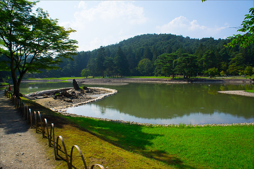 Lago central de Motsu-ji
