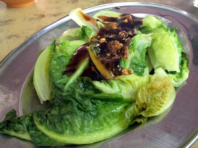 Lettuce with Oyster Sauce