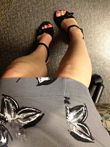 dress and shoes