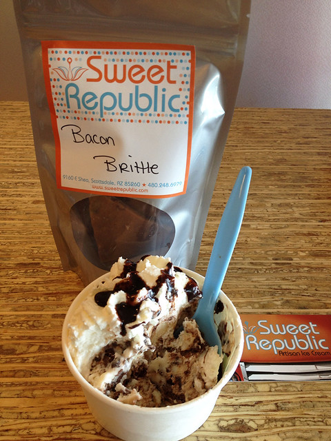 Ice Cream & Bacon Brittle -  Sweet Republic, Scottsdale, AZ
