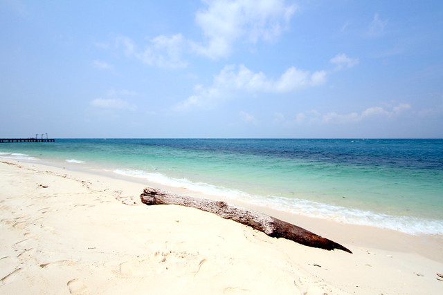 Nikoi Island: Beach