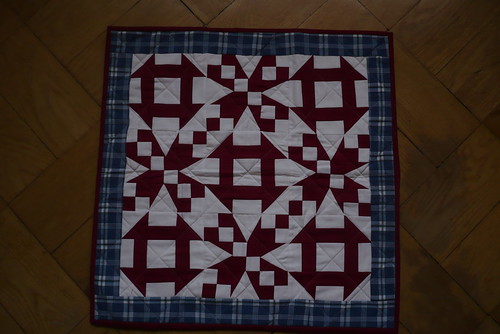 July Doll Quilt from Miki