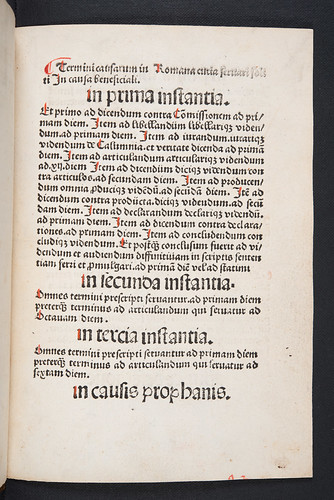 Manuscript signature in Anonymous: Termini causarum in Romana curia servari soliti in causa beneficiali