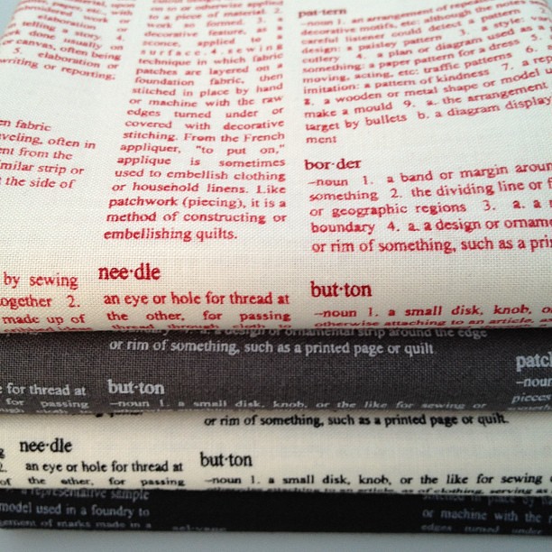 I have been so excited for the return of dictionary print! And they are WAY softer than the original!