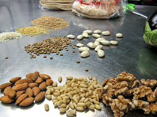 Mediterranean nuts and grains