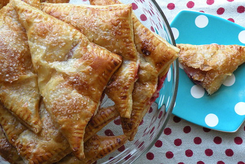 Mrs. Fields Secrets Cherry and Sweet Goat Cheese Turnovers