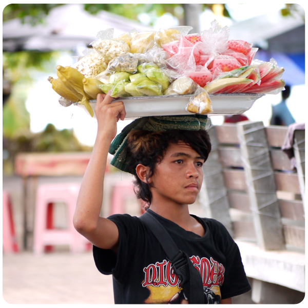 Sanur street vendor