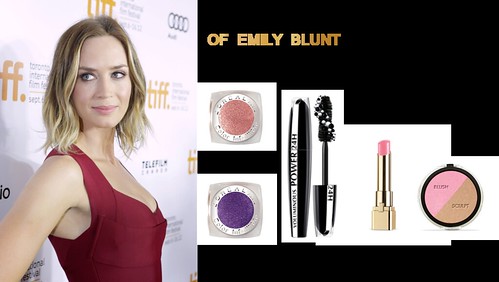 emily blunt collage