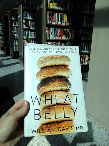 Wheat Belly book at library