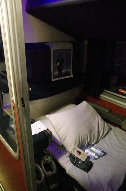 First class sleeper car - Amtrak Coast Starlight train - Emeryville to Seattle