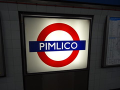 Pimlico Station Roundel