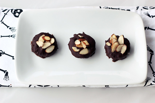 Joyful Almond Coconut Chocolate Bites - Vegan + Gluten-free (Refined Sugar-free Option)