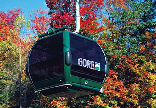 Gore Mt. Gondola, fall foliage