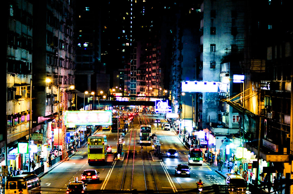 Hong Kong at Night ...