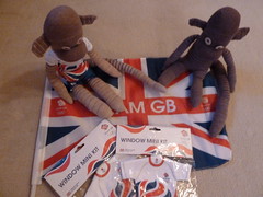 Olympic kit for your sock monkey