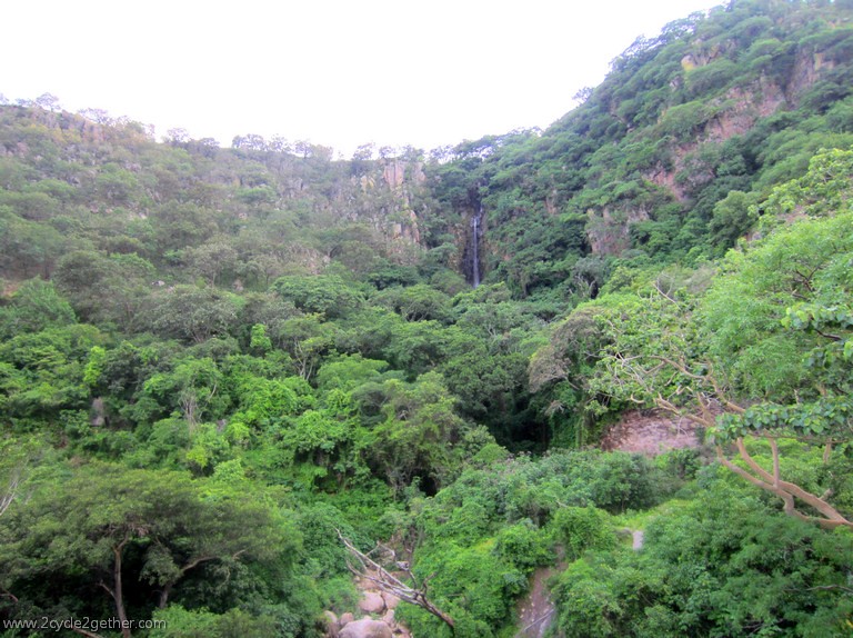 Waterfall, Ixtlán, Nayarit to Magdalena, Jalisco