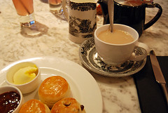 Tea at Liberty in London