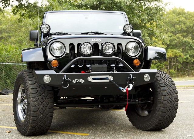 2012 Jeep wrangler unlimited rubicon bumper #2