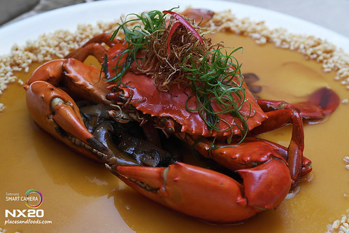 tai thong steamed crab with bean curd