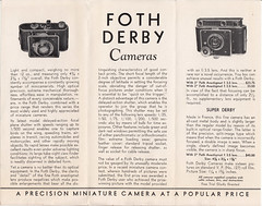 Foth Derby Cameras (Flyer by Burleigh Brooks) (Foth Brochure 9)