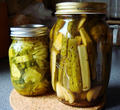 Duo of Refrigerator Pickles
