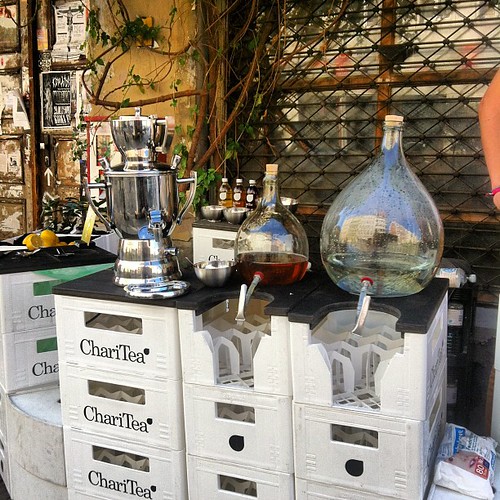 Make your own ChariTea station
