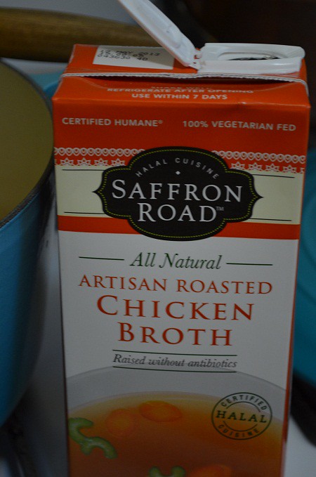 Saffron Road artisinal broth for molokhia