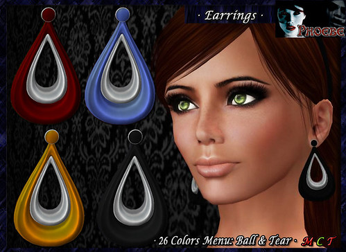 P Alexia Earrings 1 ~Colors Menu~